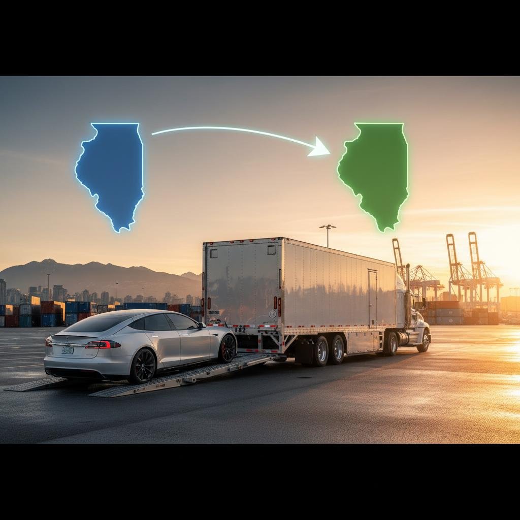 Illinois to Georgia auto transport